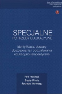 Specjalne potrzeby edukacyjne - okładka książki