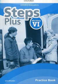 Steps Plus 6. Materiały ćwiczeniowe - okładka podręcznika