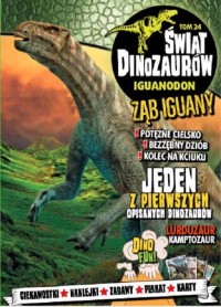 Świat Dinozaurów 24. IGUANODON - okładka książki