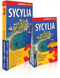 Sycylia 3w1 przewodnik + atlas - okładka książki