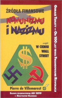 Źródła finansowe komunizmu i nazizmu - okładka książki