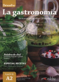 Descubre La gastronomia - okładka podręcznika