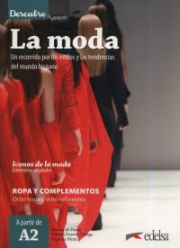 Descubre  La moda - okładka podręcznika