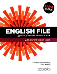 English File 3E Upper-Interm SB - okładka podręcznika