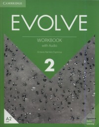 Evolve 2 Workbook with Audio - okładka podręcznika
