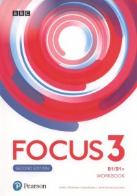 Focus 3 Workbook. Szkoła ponadpodstawowa - okładka podręcznika