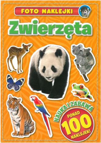 Foto naklejki. Zwierzęta - okładka książki