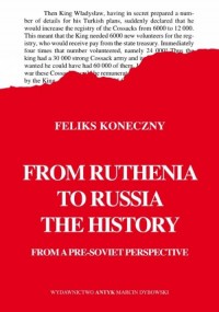 From Ruthenia to Russia. The history - okładka książki