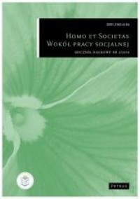Homo et Societas. Wokół pracy socjalnej - okładka książki