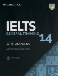 IELTS 14 General Training Authentic - okładka podręcznika
