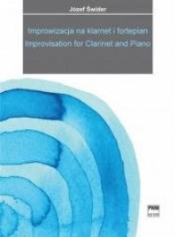 Improwizacja na klarnet i fortepian - okładka podręcznika