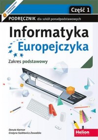 Informatyka Europejczyka. Liceum. - okładka podręcznika