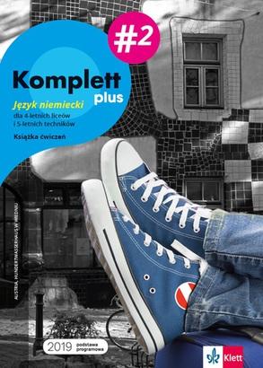 Komplett plus 2 Ćwiczenia + DVD+ - okładka podręcznika