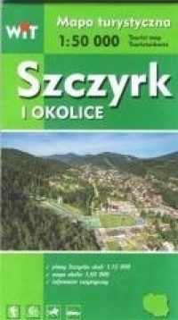 Mapa turystyczna - Szczyrk i okolice - okładka książki