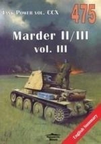 Marder II/III vol.III. Tank Power - okładka książki