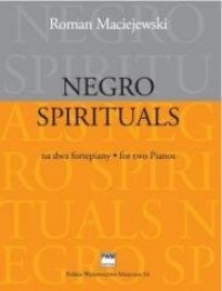Negro spirituals na dwa fortepiany - okładka podręcznika
