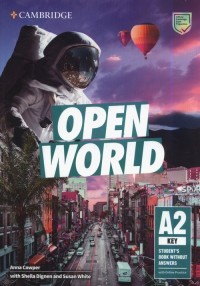 Open World Key Students Book without - okładka podręcznika