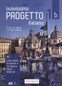 Progetto italiano Nuovissimo 1B - okładka podręcznika