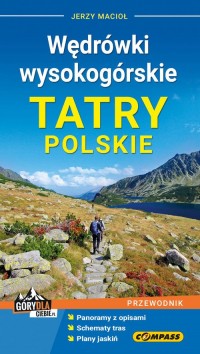 Przewodnik Tatry Polskie. Wędrówki - okładka książki
