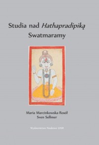 Studia nad Hathapradipiką Swatmaramy - okładka książki