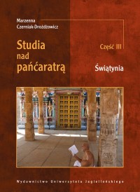 Studia nad pańćaratrą cz. 3. Świątynia - okładka książki