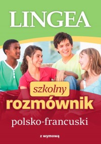 Szkolny rozmównik polsko-francuski - okładka podręcznika