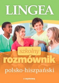 Szkolny rozmównik polsko-hiszpański - okładka podręcznika
