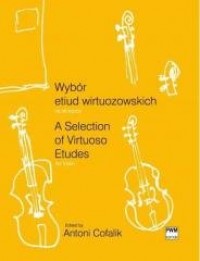 Wybór etiud wirtuozowskich na skrzypce - okładka książki