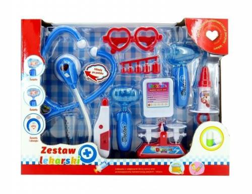 Zestaw lekarski z polskim modułem - zdjęcie zabawki, gry