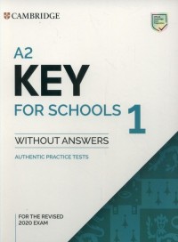 A2 Key for Schools 1 for the Revised - okładka podręcznika