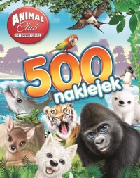 Animal Club. 500 naklejek - okładka książki