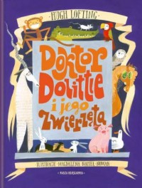 Doktor Dolittle i jego zwierzęta - okładka książki