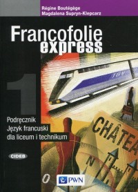 Francofolie express 1 Podręcznik - okładka podręcznika