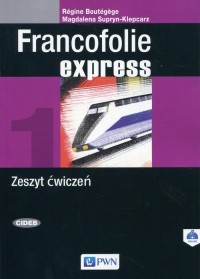 Francofolie express 1. Szkoła ponadpodstawowa. - okładka podręcznika