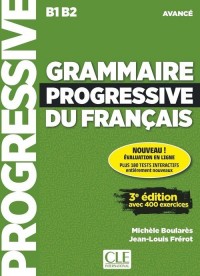 Grammaire progressive du français - okładka podręcznika