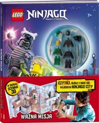 LEGO Ninjago. Ważna misja. Czytaj, - okładka książki