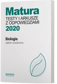 Matura 2020. Biologia. Testy i - okładka podręcznika