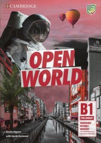 Open World Preliminary Workbook - okładka podręcznika