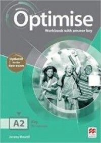 Optimise A2 Update ed. WB with - okładka podręcznika
