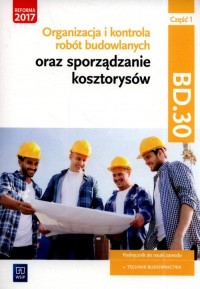Organizacja i kontrola robót budowlanych - okładka podręcznika