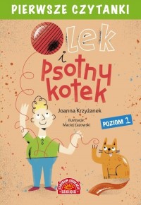 Pierwsze czytanki. Olek i psotny - okładka książki