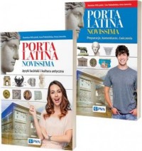Porta Latina novissima. Język łaciński - okładka podręcznika