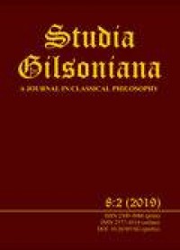 Studia Gilsoniana 8, nr 2 (kwiecień-czerwiec - okładka książki