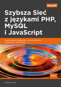 Szybsza Sieć z językami PHP MySQL - okładka książki