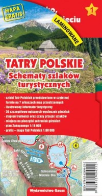 Tatry polskie. Schematy szlaków - okładka książki
