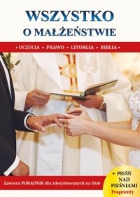 Wszystko o małżeństwie - okładka książki