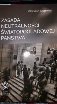 Zasada neutralności światopoglądowej - okładka książki
