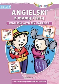 Angielski z mamą i tatą - okładka podręcznika