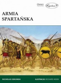 Armia spartańska - okładka książki