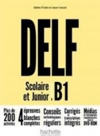 DELF B1 Scolaire & Junior NE. Podręcznik - okładka podręcznika